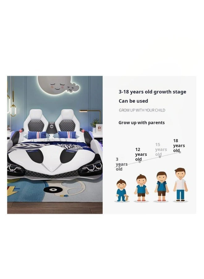 Cool Baby Style Children's Bed Boys Bed Car Style Single Bed - Image 5